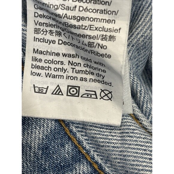 Madewell The Perfect Vintage Straight Jeans Women's Size 26 Light Wash High - Picture 9 of 12